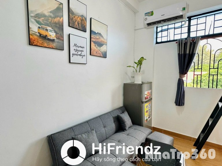 Phòng siêu đẹp, gác cao, ban công, Full nt