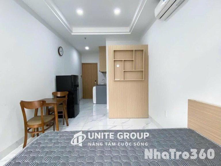 STUDIO bancon full nội thất ( máy giặt riêng ) gần ĐH Tôn Đức Thắng