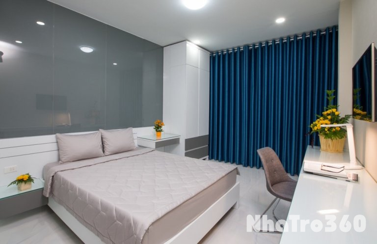 Căn hộ full nội thất ban công Nguyễn Trãi quận 1