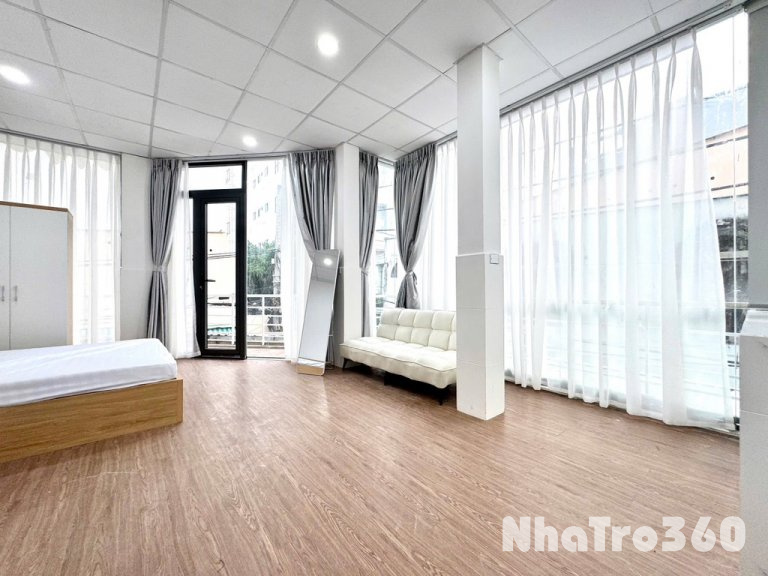 Căn studio full nội thất ban công Dương Bá Trạc