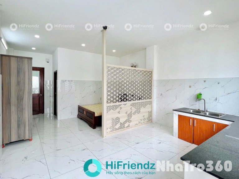 Cho thuê căn hộ Studio Ban công Q8 gần cầu Nguyễn Văn Cừ, chợ Rạch Ông