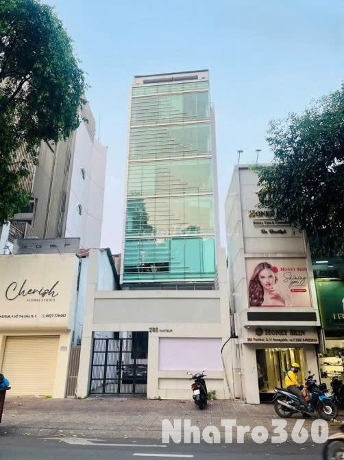 Cho thuê nhà 288 Pasteur, P. Võ Thị Sáu, Quận 3- Diện tích KV: 7m x 24m(5L)_Giá 200 triệu