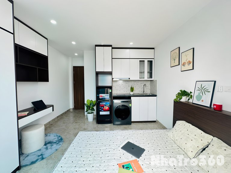 (Cực hiếm) Phòng Studio mới khai trương tại ngõ 44 Hào Nam - Tặng khách 1 triệu - Có máy giặt riêng