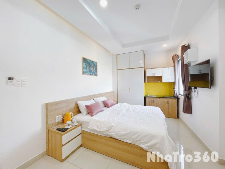 CHO THUÊ CĂN HỘ STUDIO FULL NỘI THẤT QUẬN 4