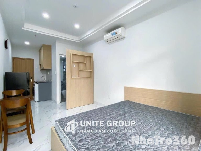 STUDIO bancon full nội thất ( máy giặt riêng ) gần ĐH Tôn Đức Thắng