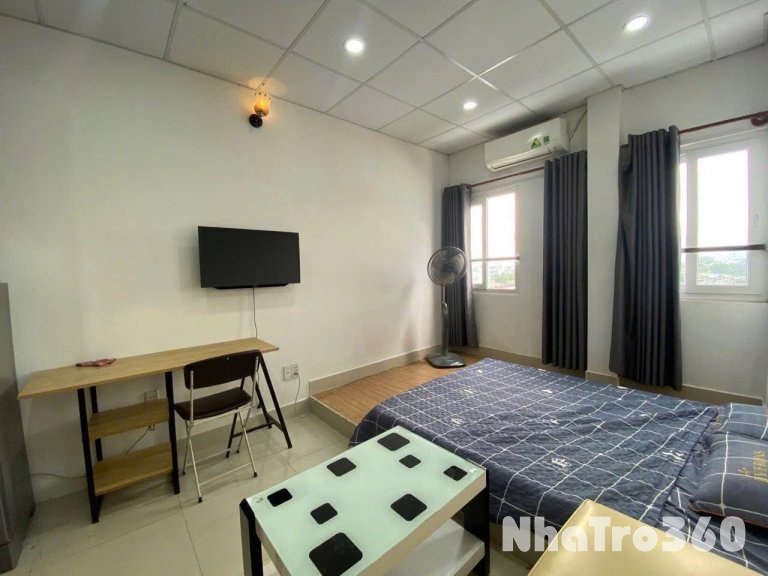 🏠Cho thuê căn hộ Studio Cửa sổ, sẽ có vách ngăn bếp Q4 gần cầu Ông Lãnh, cầu Kênh Tẻ