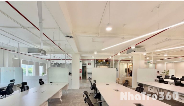 Cho thuê văn phòng khu sân bay tòa nhà có thang máy pccc hầm xe rộng