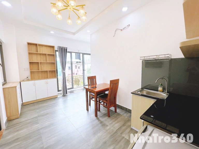 Căn hộ DV 1PN BanCon ngay cầu Chữ Y, chợ Rạch Ông