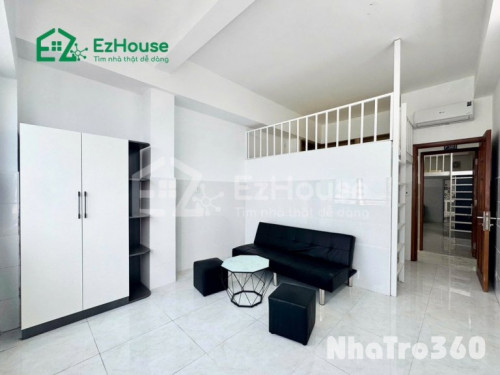 Phòng full nội thất, cửa sổ, gác