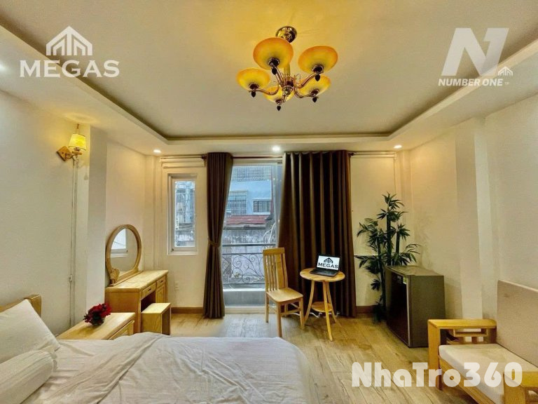 Cho thuê căn hộ Studio Ban công Q1 gần cầu Ba Son, Bến Bạch Đằng