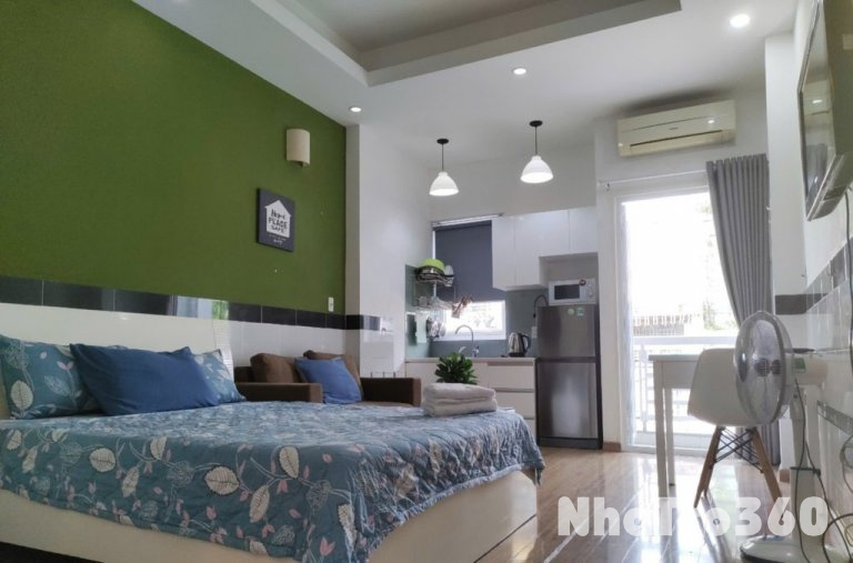Cho thuê studio có ban công tại q8