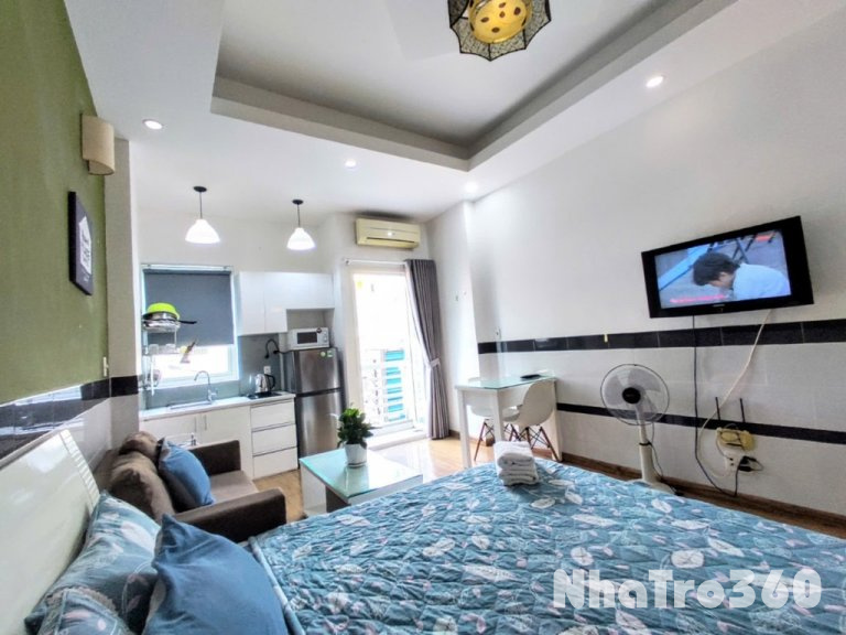 Cho thuê studio có ban công tại q8