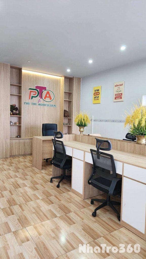 Cho thuê Phòng làm việc tại KDC Phú An, Phú Thứ, Cái Răng Cần Thơ 5 triệu/tháng. Đầy đủ bàn ghế, máy lạnh, tủ hồ sơ