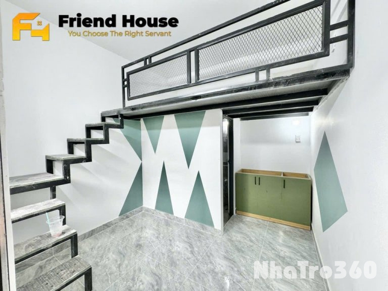 Phòng trọ mặt tiền đường Quang Trung gần chợ Hạnh