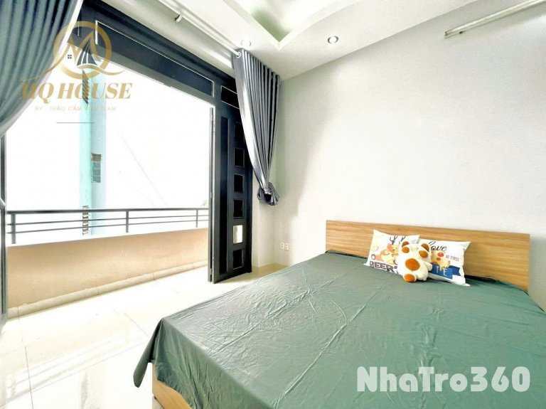 Cho thuê căn hộ ban công, Q1 || đường Lê Thị Riêng || gần Công viên Tao Đàn, Công viên 23 tháng 9, chợ Bến Thành