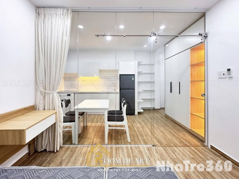 Căn Hộ 1 Phòng Ngủ Vách Ngăn Full nt