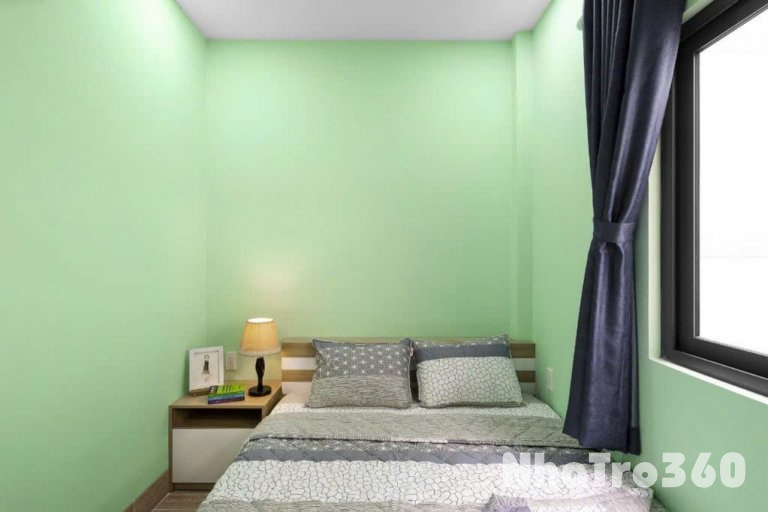 Căn hộ cho thuê ngay trung tâm quận 5, có cửa sổ, bancol đón nắng