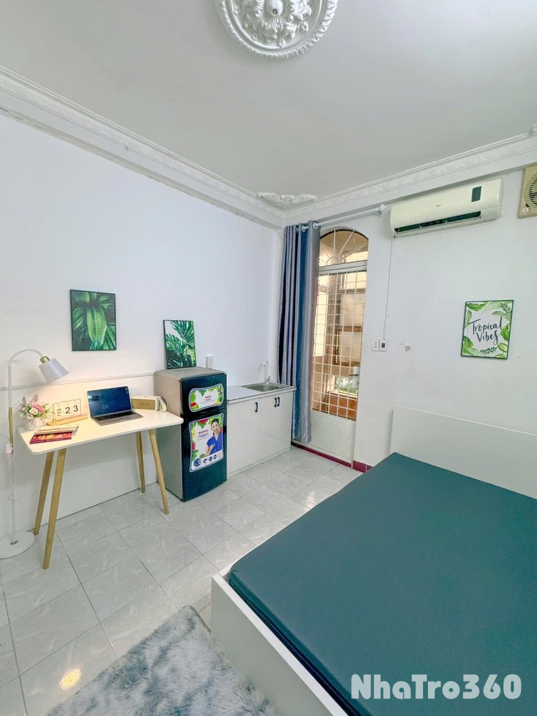 Studio full nội thất Trần Nhân Tôn Q10 gần An Đông