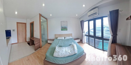 Cho thuê căn hộ Studio Cửa sổ, full kính Q1 gần cầu Nguyễn Văn Cừ