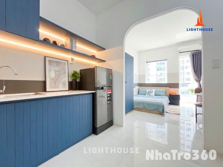 Căn Hộ Studio Ban Công Full Nội Thất
