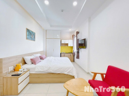 Cho thuê căn hộ cửa sổ, Q4 || ngay Tôn Thất Thuyết || gần ĐH Nguyễn Tất Thành, Nhà thờ Xóm Chiếu, cầu Tân Thuận