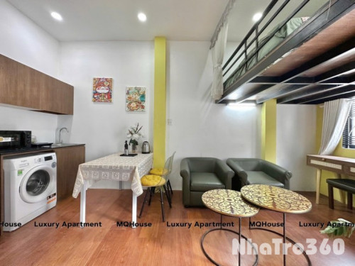 Duplex ban công full nội thất gần CV Lê Thị Riêng