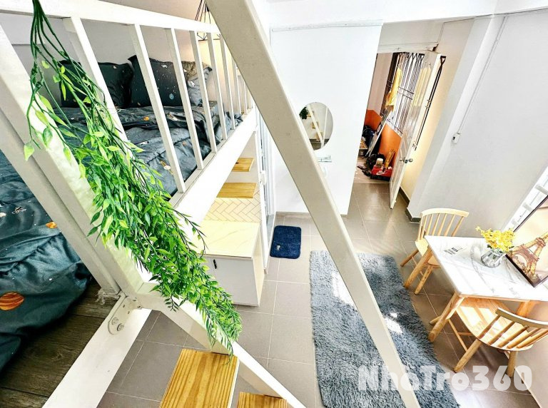 Phòng Duplex trống sẵn, ánh sáng mặt trời ngay Bình Giã