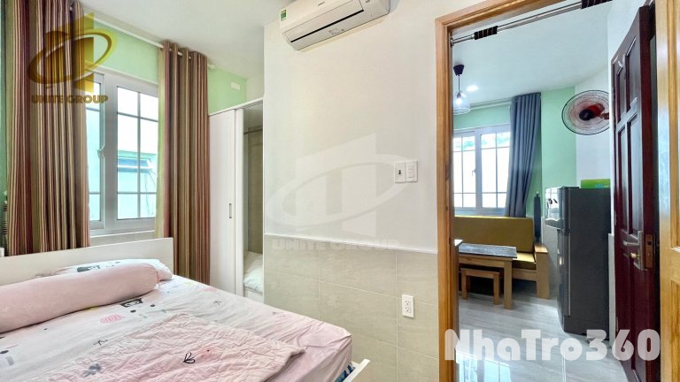 Cho thuê căn hộ 1PN, Q4 || Đường Bến Vân Đồn || gần Đại Học Luật, cầu Ông Lãnh,  cầu Calmette