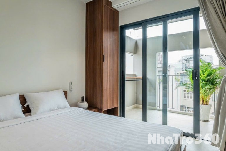 Cho thuê căn hộ 1PN full nội thất gần CV Gia Định