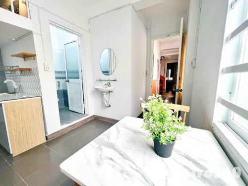 Phòng Duplex trống sẵn, ánh sáng mặt trời ngay Bình Giã