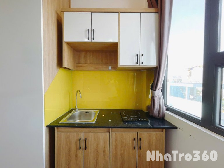 Cho thuê căn hộ cửa sổ, Q4 || ngay Tôn Thất Thuyết || gần ĐH Nguyễn Tất Thành, Nhà thờ Xóm Chiếu, cầu Tân Thuận