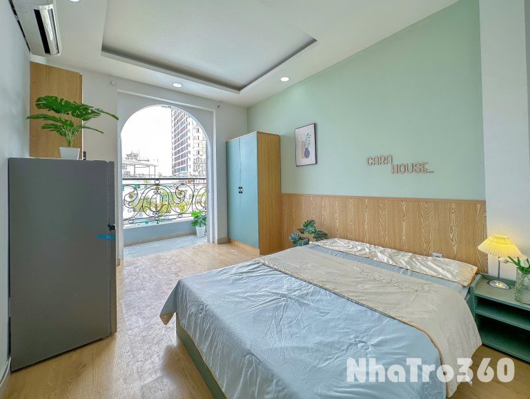 CĂN HỘ BAN CÔNG FULL NỘI THẤT QUẬN 3 GẦN COOPMART NHIÊU LỘC