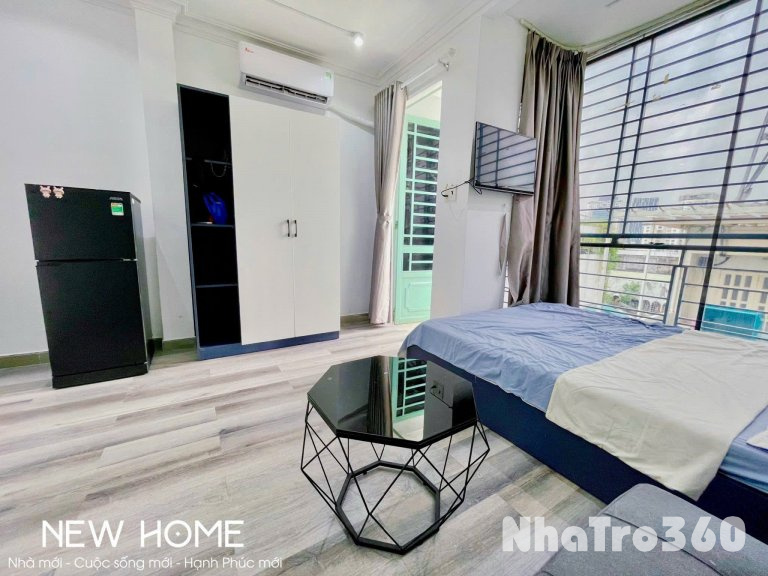 Trống Sẵn Căn Hộ 1 Phòng Ngủ Thoáng Mát Nội Thất Như Ảnh Gần Cầu Ông Lãnh