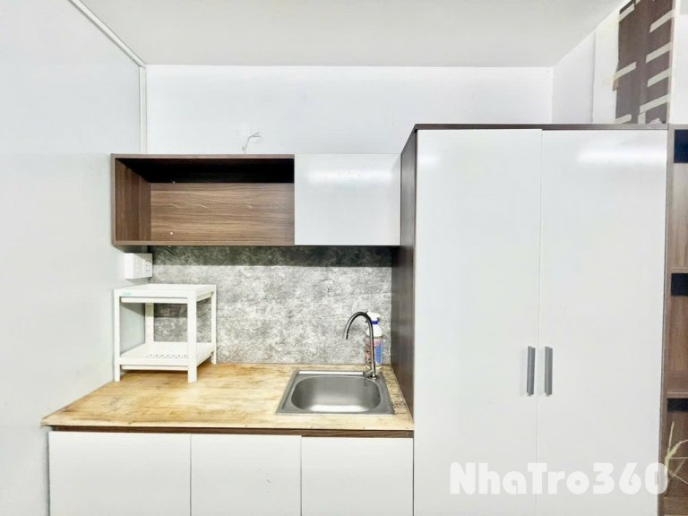 Cho thuê studio full nội thất tại Huyền Quang q1