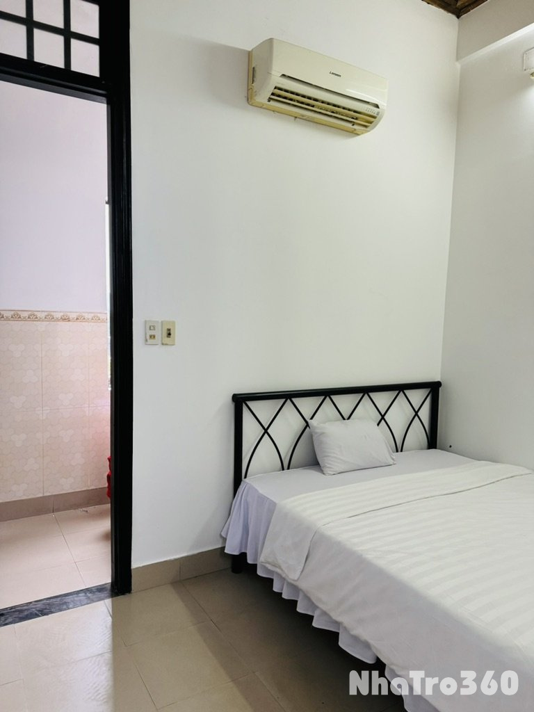 Phòng trọ cao cấp full nội thất, vệ sinh hàng tuần