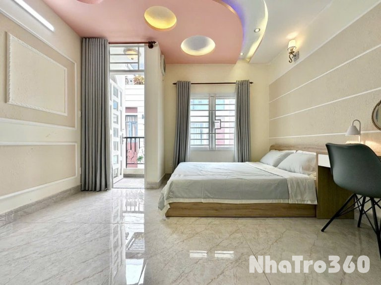 Căn hộ full nội thất ban công 40m2 Lý Tự Trọng