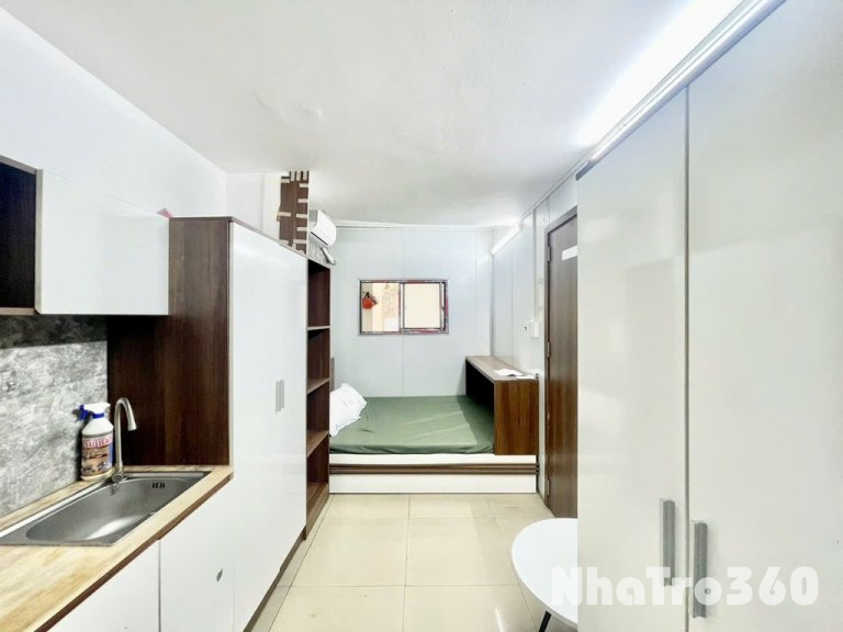 Cho thuê studio full nội thất tại Huyền Quang q1