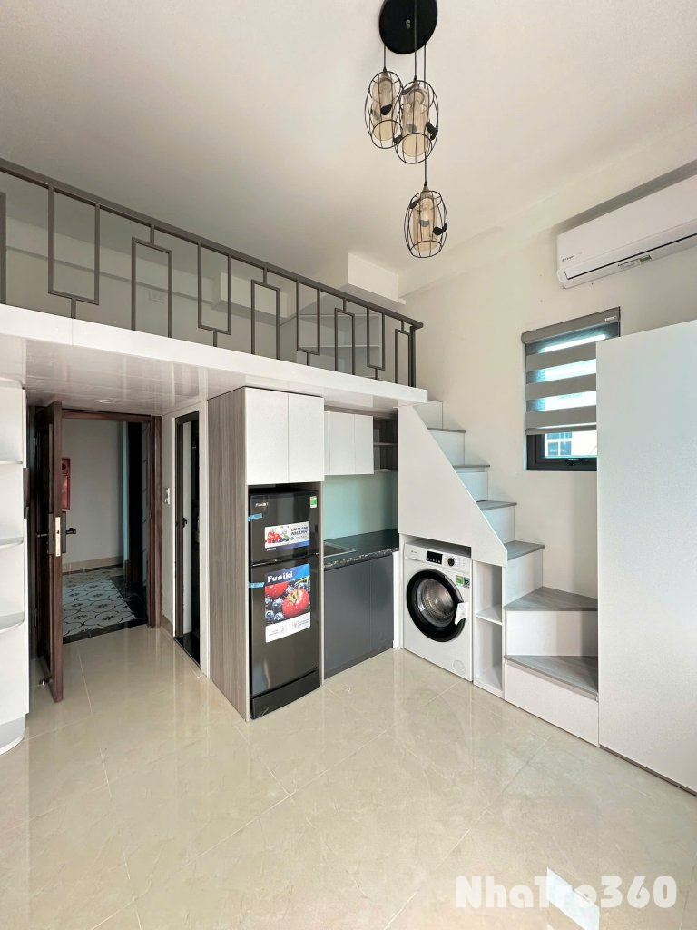 (Cực hiếm) Phòng studio mới khai trương tại 164 Vương Thừa Vũ - máy giặt riêng - nội thất cao cấp