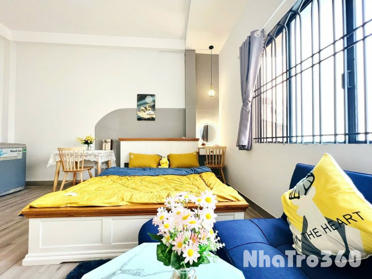 Trống lại 1 phòng ngủ tách bếp xinh xinh ngay đường Bình Giã