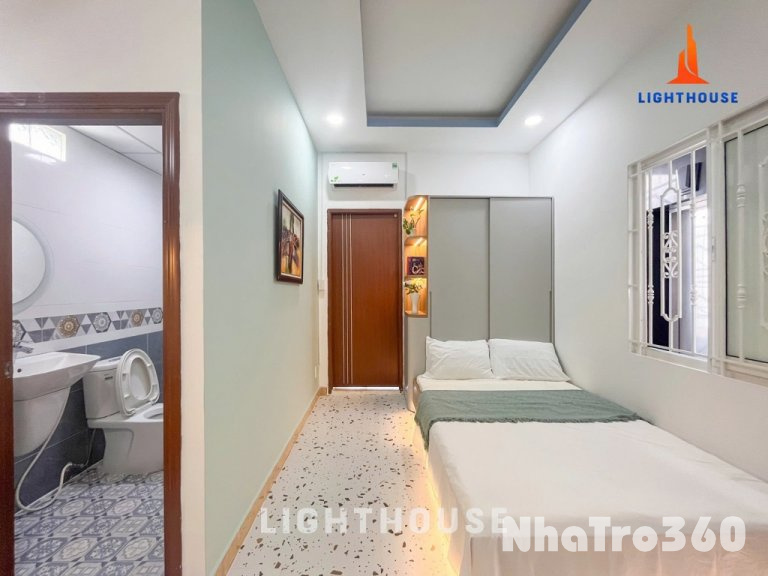 Căn hộ full nội thất ban công trên đường 3 THÁNG 2