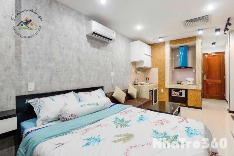 Cho thuê căn hộ cửa sổ Q1 || đường Nguyễn Cảnh Chân || gần cầu Nguyễn Văn Cừ, Công Viên 23/9, cầu Ông Lãnh