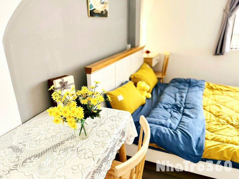 Trống lại 1 phòng ngủ tách bếp xinh xinh ngay đường Bình Giã
