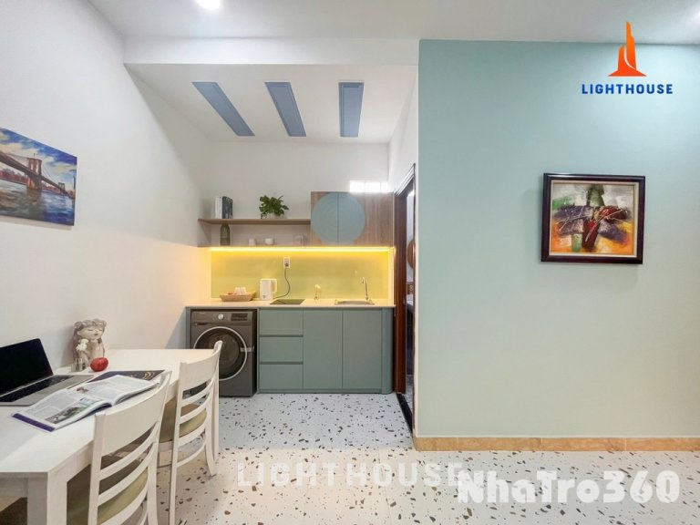 Căn hộ full nội thất ban công trên đường 3 THÁNG 2