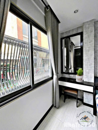 Cho thuê căn hộ cửa sổ Q1 || đường Nguyễn Cảnh Chân || gần cầu Nguyễn Văn Cừ, Công Viên 23/9, cầu Ông Lãnh