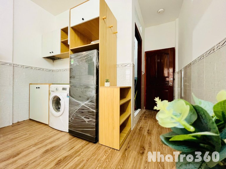 🏠Cho thuê căn hộ Studio Ban công, Máy giặt riêng Quận 10 gần Vạn Hạnh Mall, ĐH Huflit