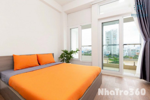 Cho thuê căn hộ 1PN, ban công, Q4 || ngay Tôn Thất Thuyết || gần ĐH Nguyễn Tất Thành, cầu Kênh Tẻ, Nhà thờ Xóm Chiếu