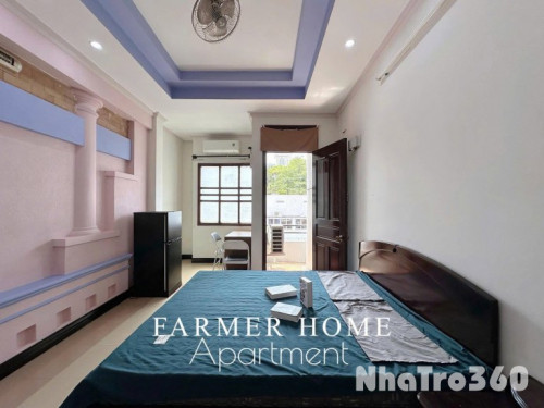 Cho thuê căn hộ ban công Q10 || ngay Thành Thái || gần Sân Vận Động Phú Thọ, Nhà Thờ Đồng Tiến, Vạn Hạnh Mall