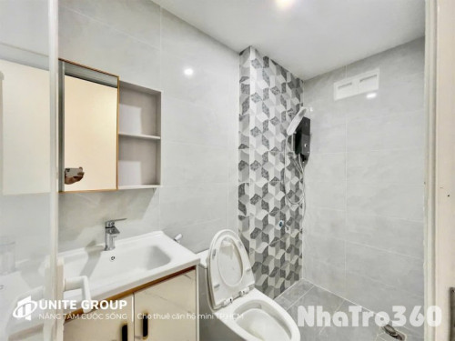 STUDIO tách bếp bancon full nội thất ( máy giặt riêng ) gần RMIT , Lotte Mart