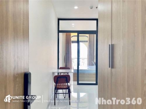 STUDIO tách bếp bancon full nội thất ( máy giặt riêng ) gần RMIT , Lotte Mart