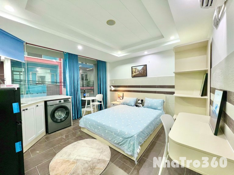 🏠Cho thuê căn hộ Studio Cửa sổ, Máy giặt riêng Q8 gần Parc Mall, cầu chữ Y
